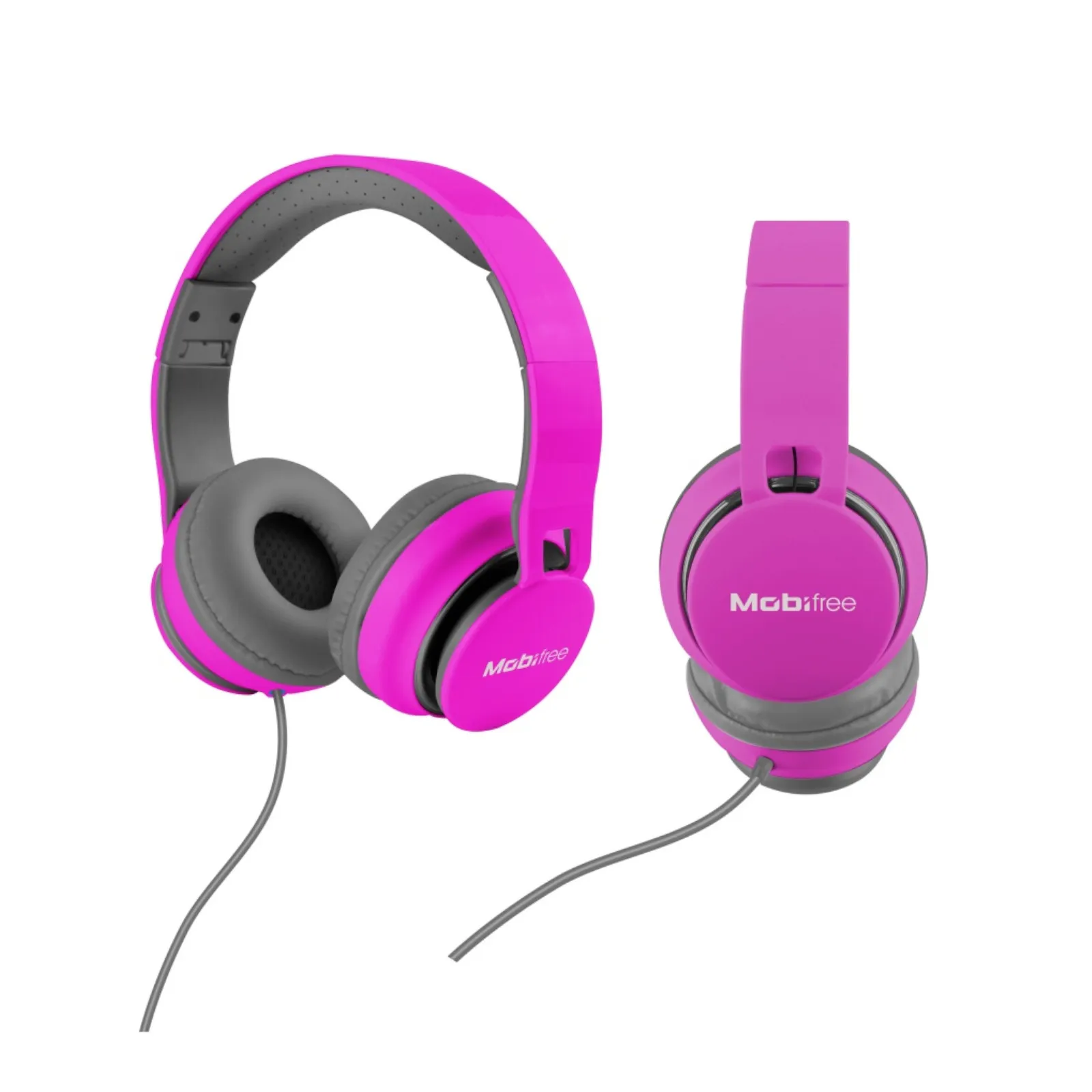 Mobifree Audífonos Con Micrófono Urban Kaos, Alámbrico, 1.2m
