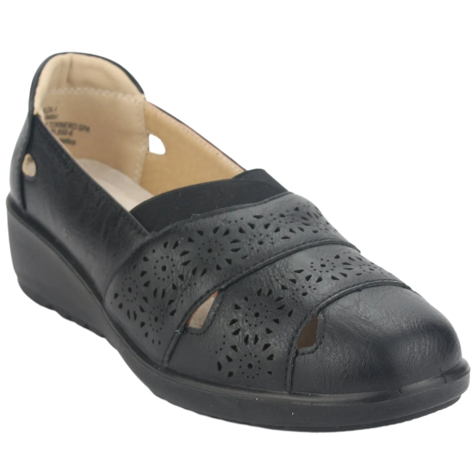 Mocasin Chalada Mujer Deza-1 Negro Casual