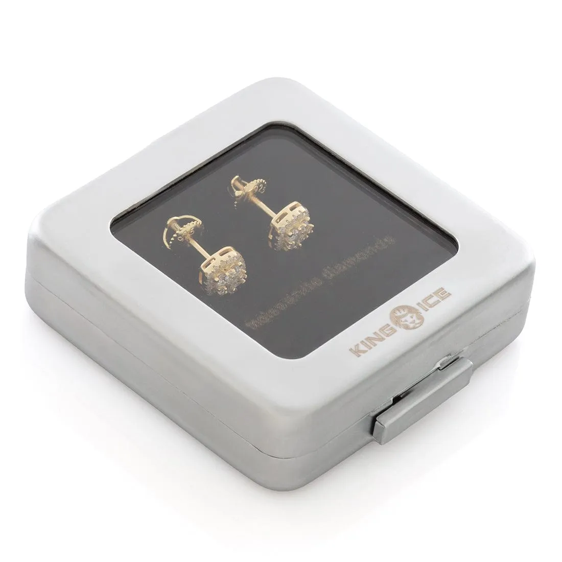 Moissanite Layered Stud Earrings