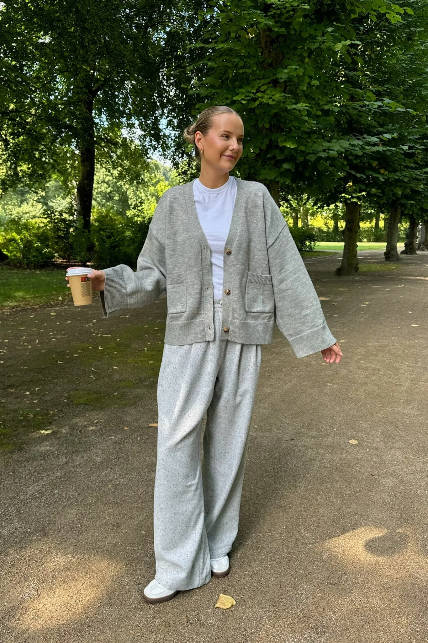 MollyIC Cardigan - Grå