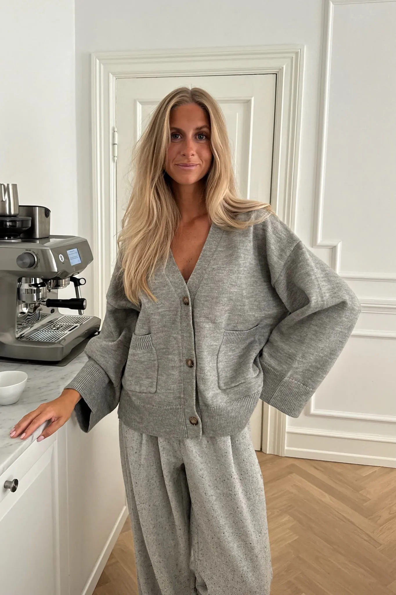 MollyIC Cardigan - Grå