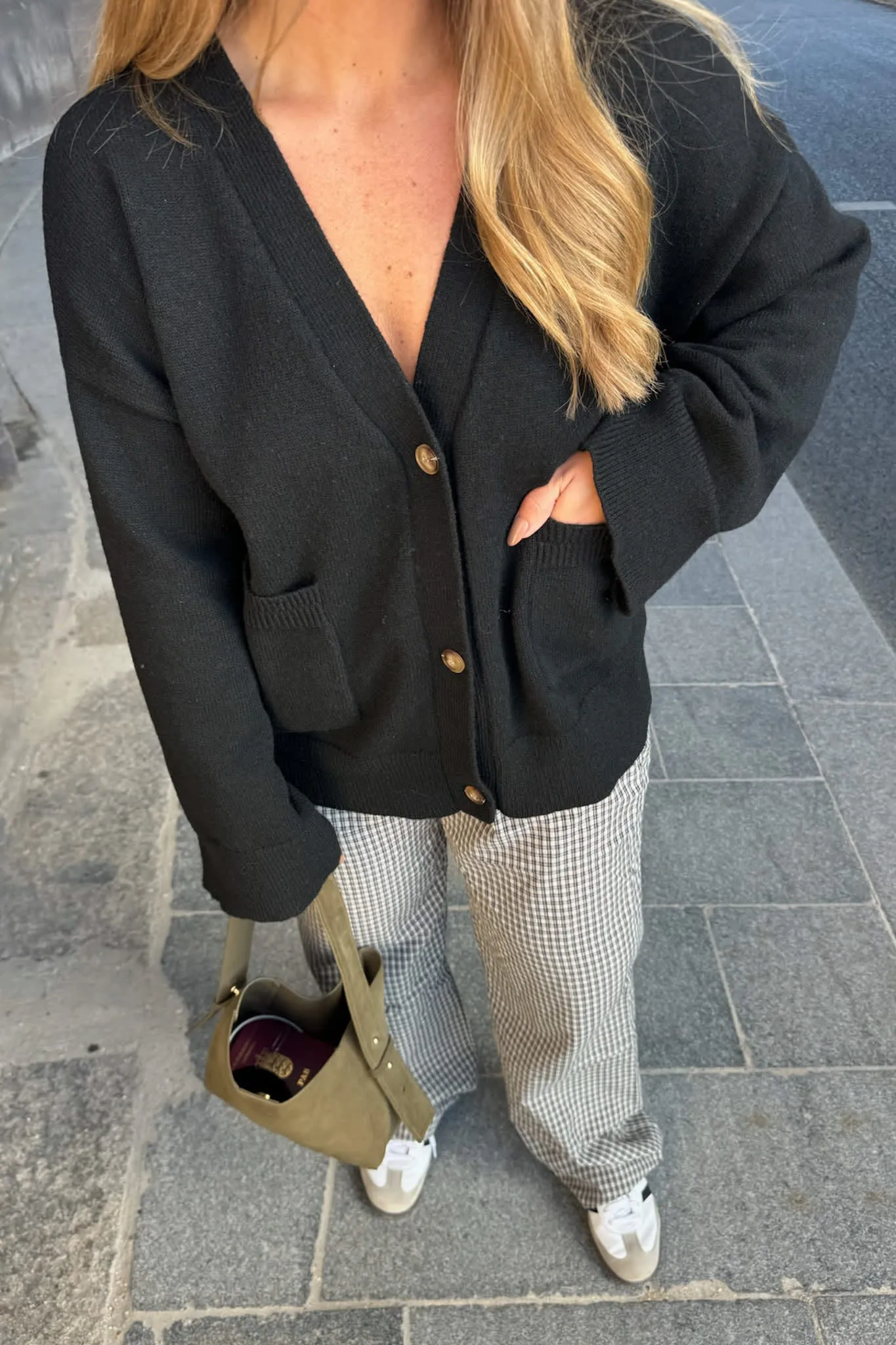 MollyIC Cardigan - Sort