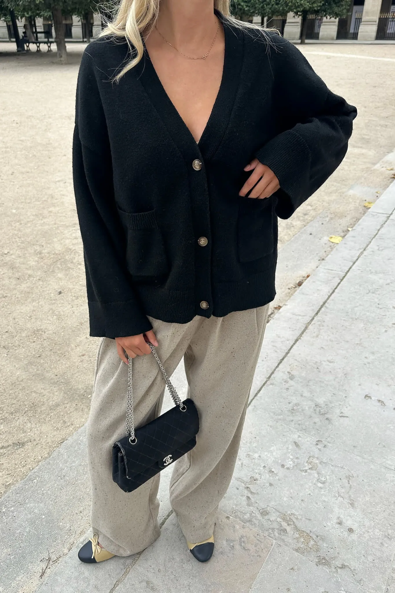 MollyIC Cardigan - Sort