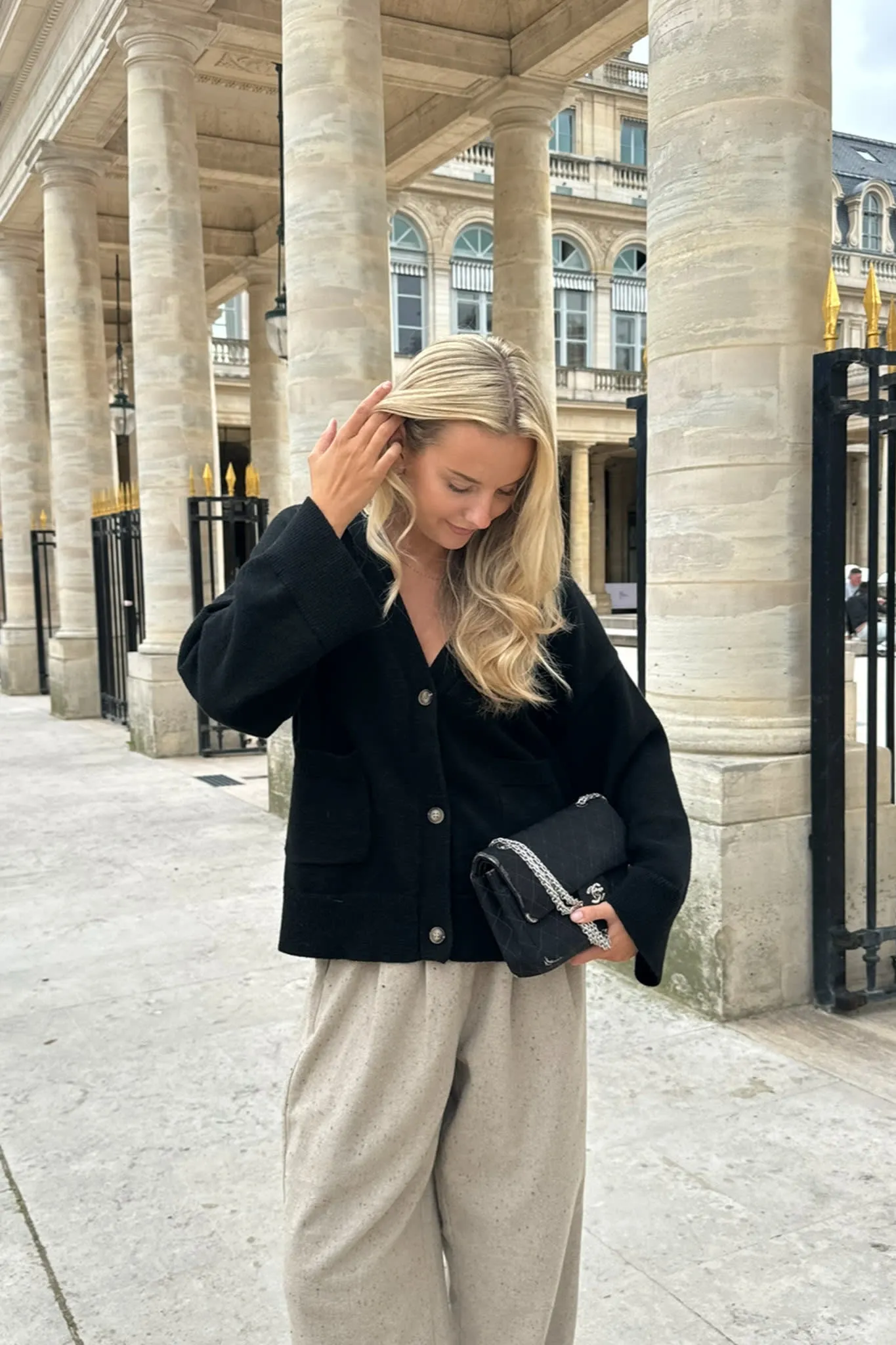 MollyIC Cardigan - Sort