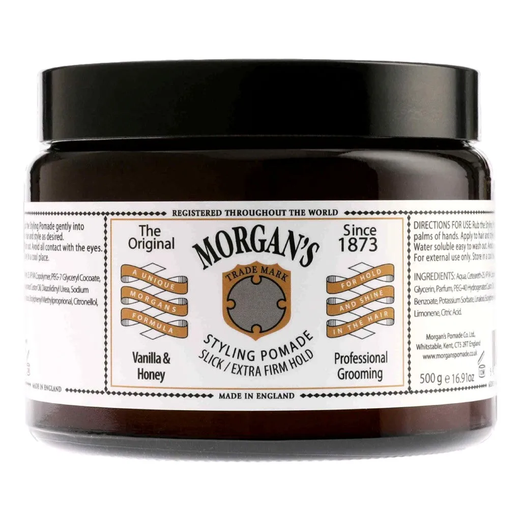 Morgan's Vanilla & Honey Extra Firm Hold Pomade
