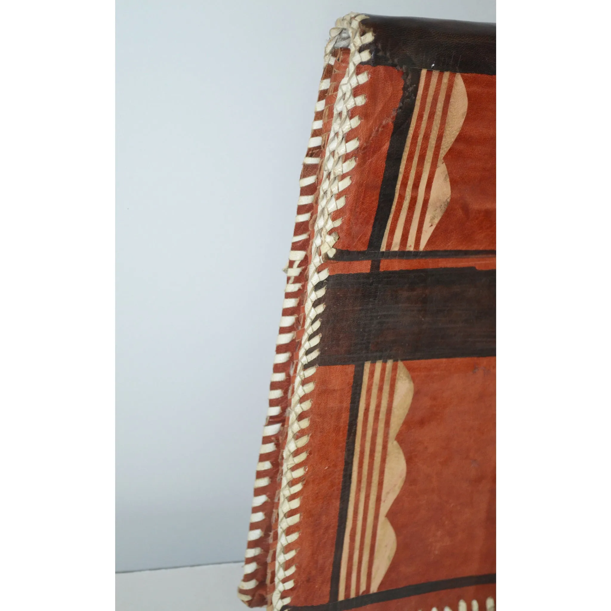 Morrocan Leather Tribal Style Attache