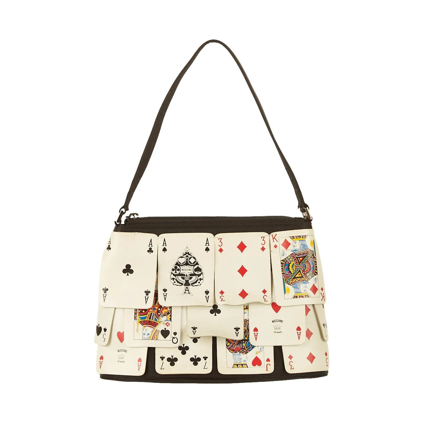Moschino Playing Card Shoulder Bag