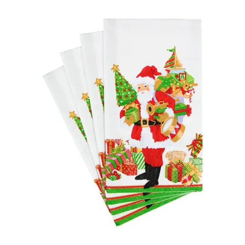 Mr. Claus Paper Guest Towels