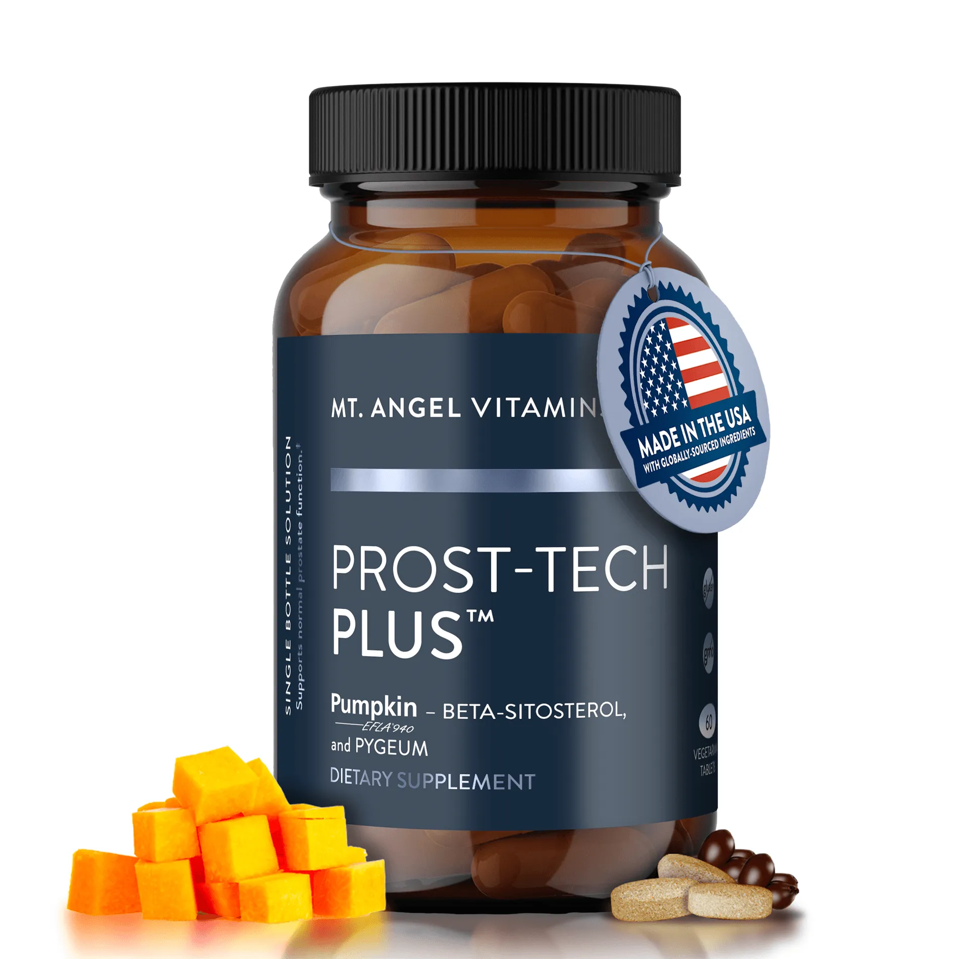 Mt. Angel Vitamins Prost-Tech Plus - Empowering Men for a Healthier Prostate | 60 Tabs