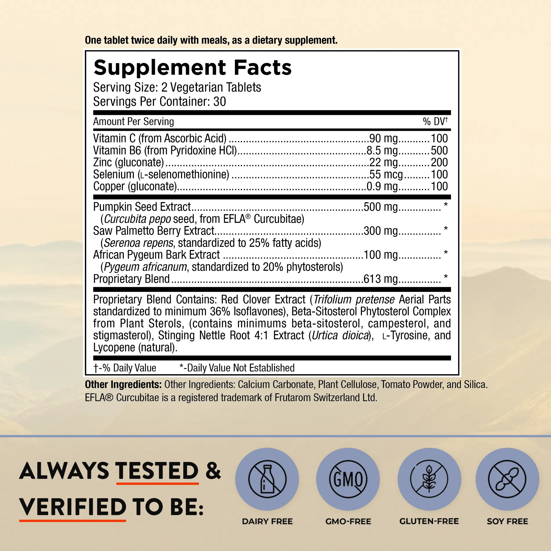 Mt. Angel Vitamins Prost-Tech Plus - Empowering Men for a Healthier Prostate | 60 Tabs
