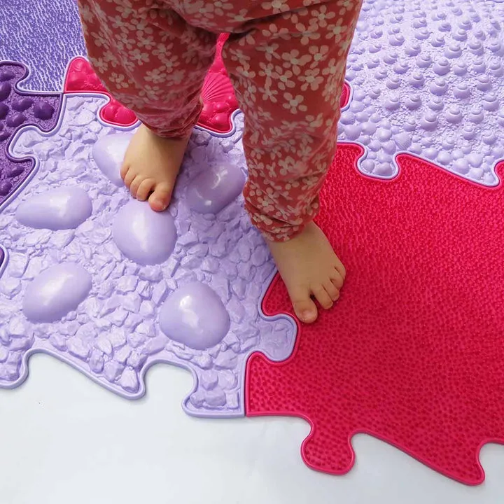 Muffik Pink Sensory Playmat Set