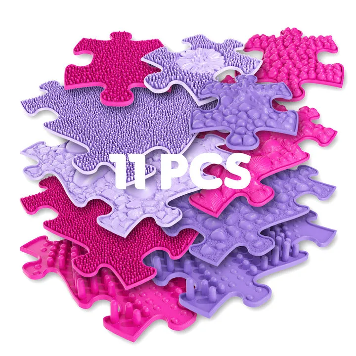 Muffik Pink Sensory Playmat Set