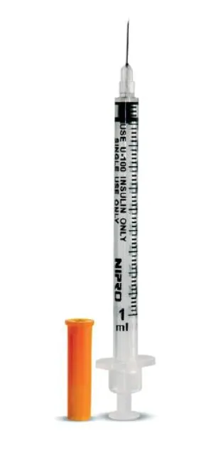 MyShot Insulin Syringe - Blister Packaging - Nipro
