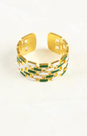 Naomi Checkered Ring