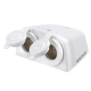 Narva Twin Surface Mount Accessory Sockets