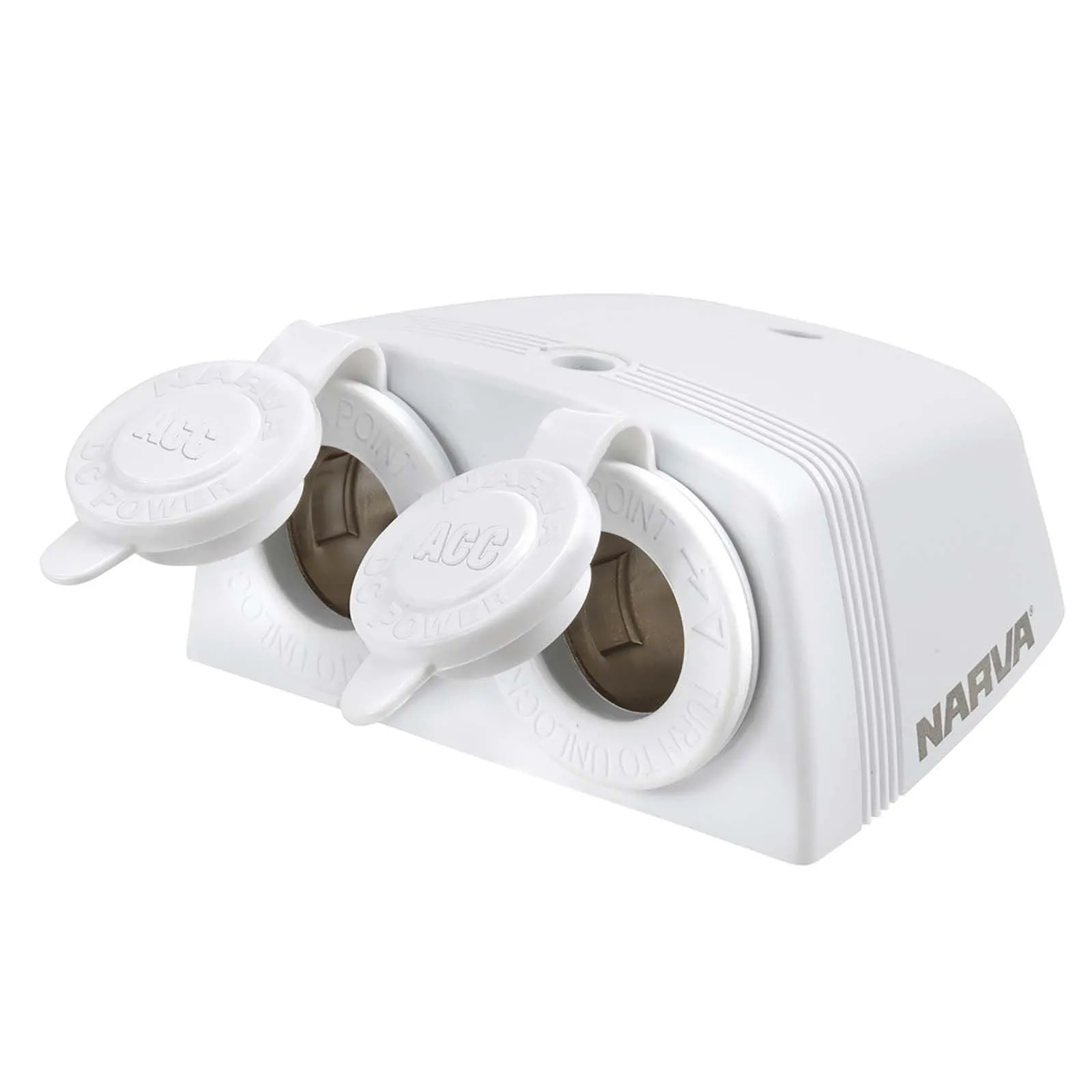 Narva Twin Surface Mount Accessory Sockets