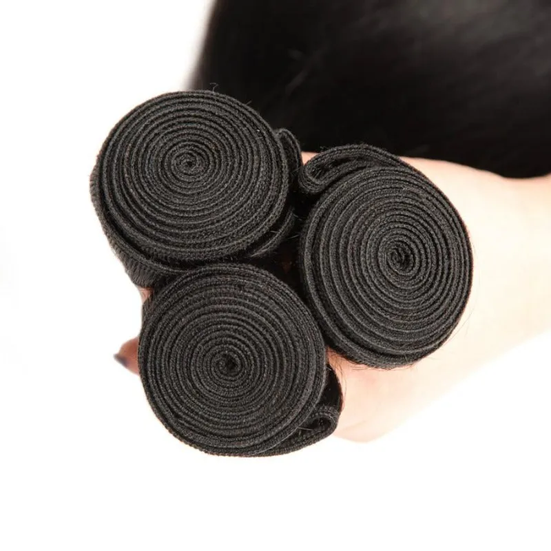 Natural Black Straight 10-14 Inches 100% Human Hair