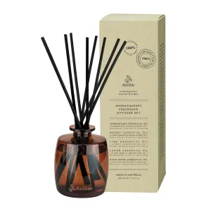 Natural Remedy Lemongrass, Neroli & Lime Aromatherapy Fragrance Diffuser Set