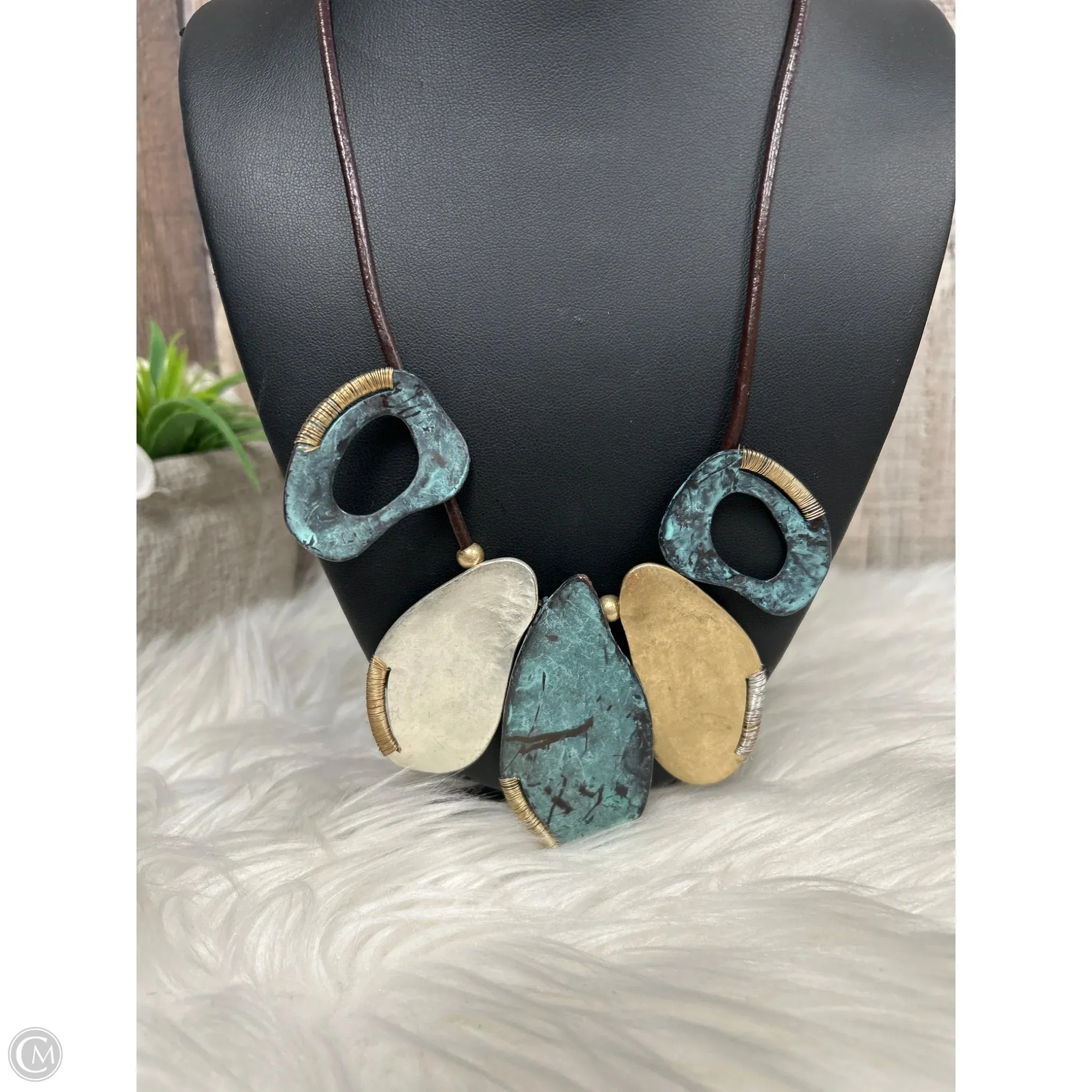 Necklace Statement By Cmf