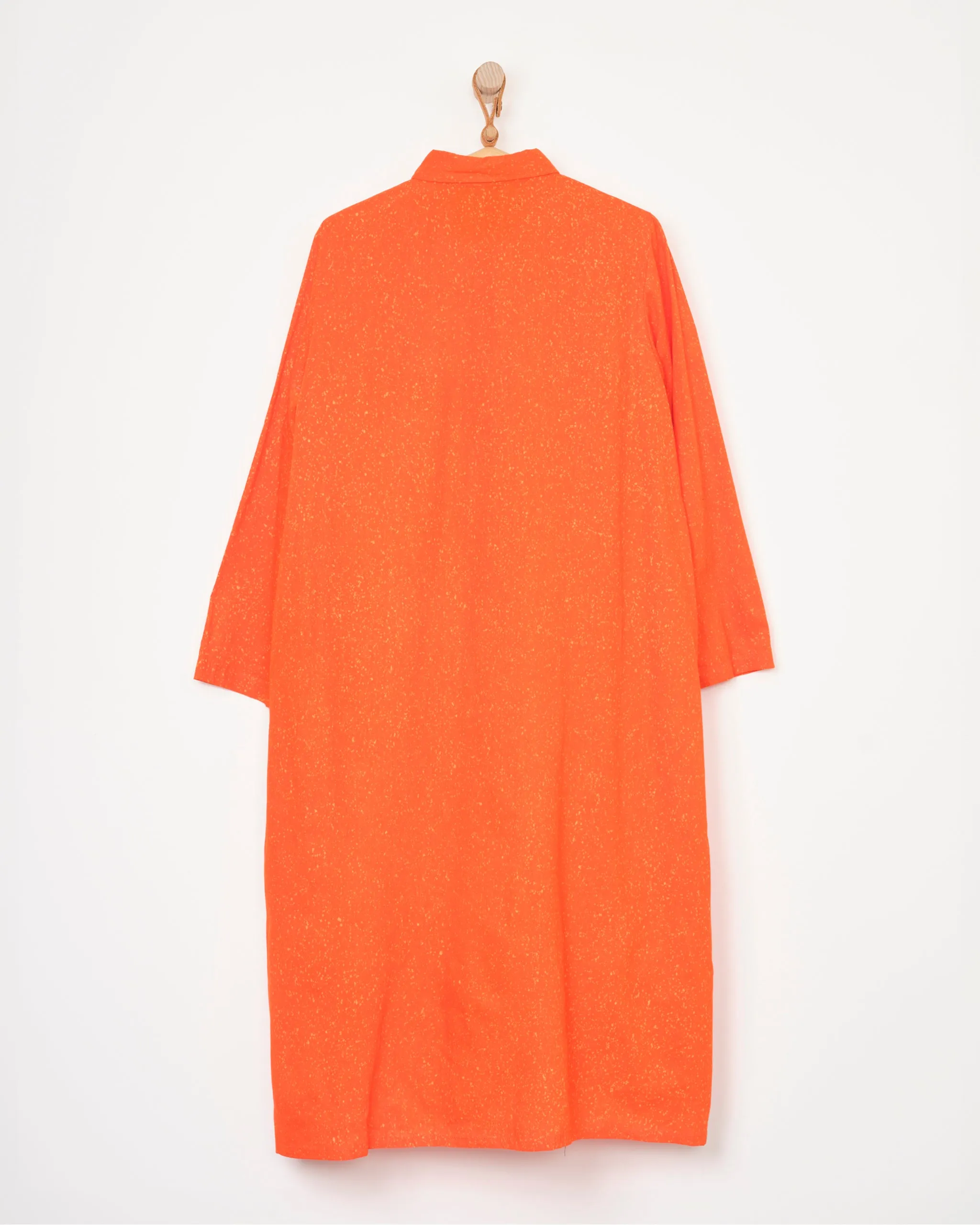 Neema Dress in Orange Speckle