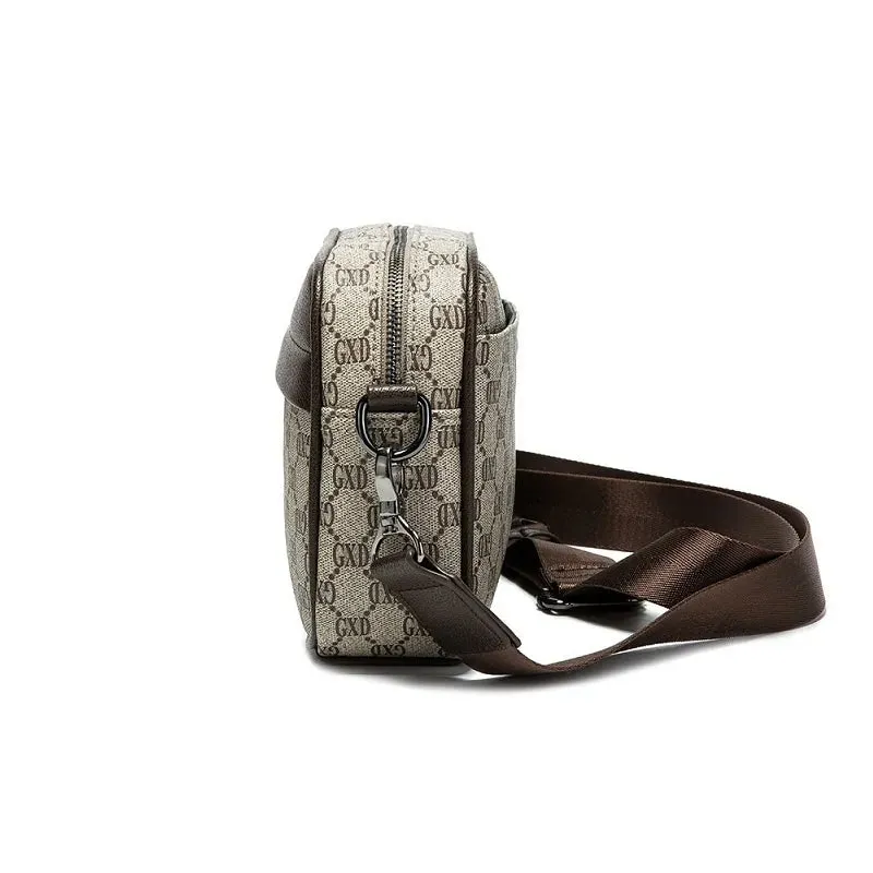 New Fashion GXD Brand Bag Men Casual Crossbody s Luxury Sac High Quality PVC Shoulder Street Letter Designer Handbag