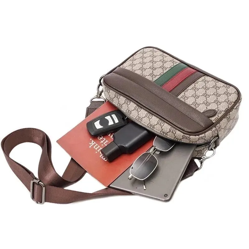 New Fashion GXD Brand Bag Men Casual Crossbody s Luxury Sac High Quality PVC Shoulder Street Letter Designer Handbag