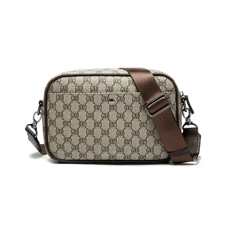 New Fashion GXD Brand Bag Men Casual Crossbody s Luxury Sac High Quality PVC Shoulder Street Letter Designer Handbag
