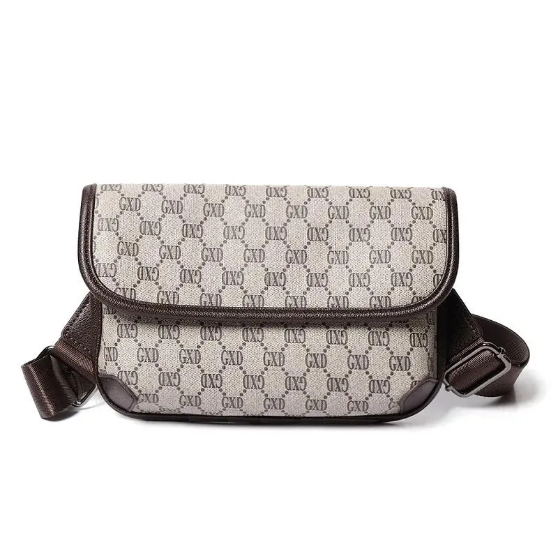 New Fashion GXD Brand Bag Men Casual Crossbody s Luxury Sac High Quality PVC Shoulder Street Letter Designer Handbag