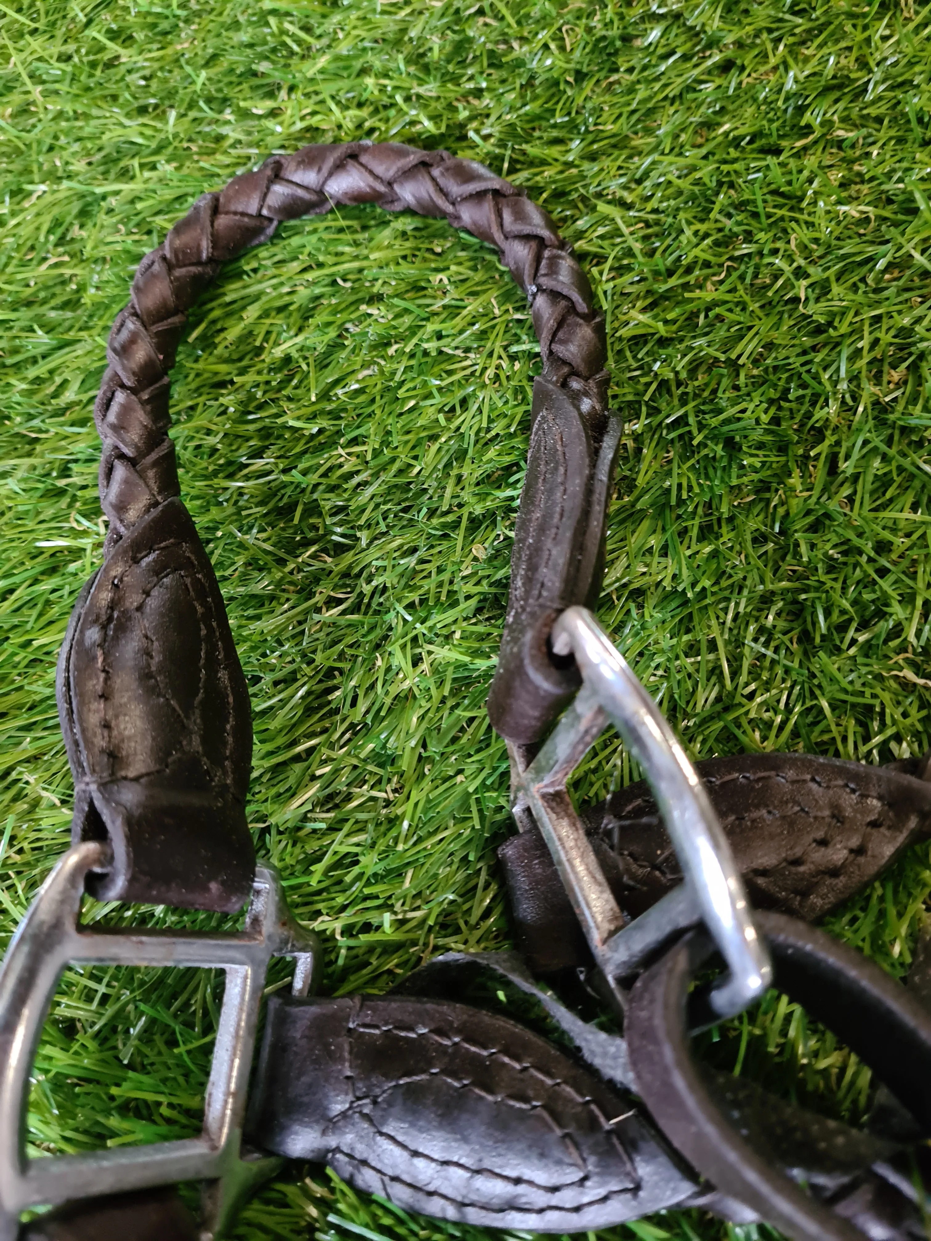 New plaited leather head collars FREE POSTAGE ■