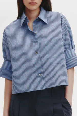 Next Ex Shirt | Blue / Wine