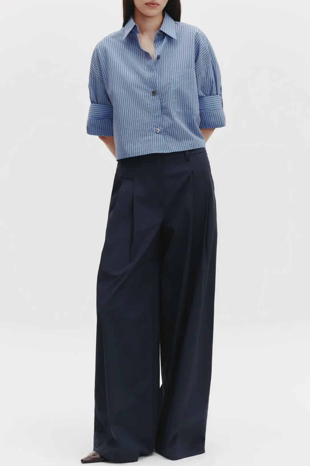 Next Ex Shirt | Blue / Wine