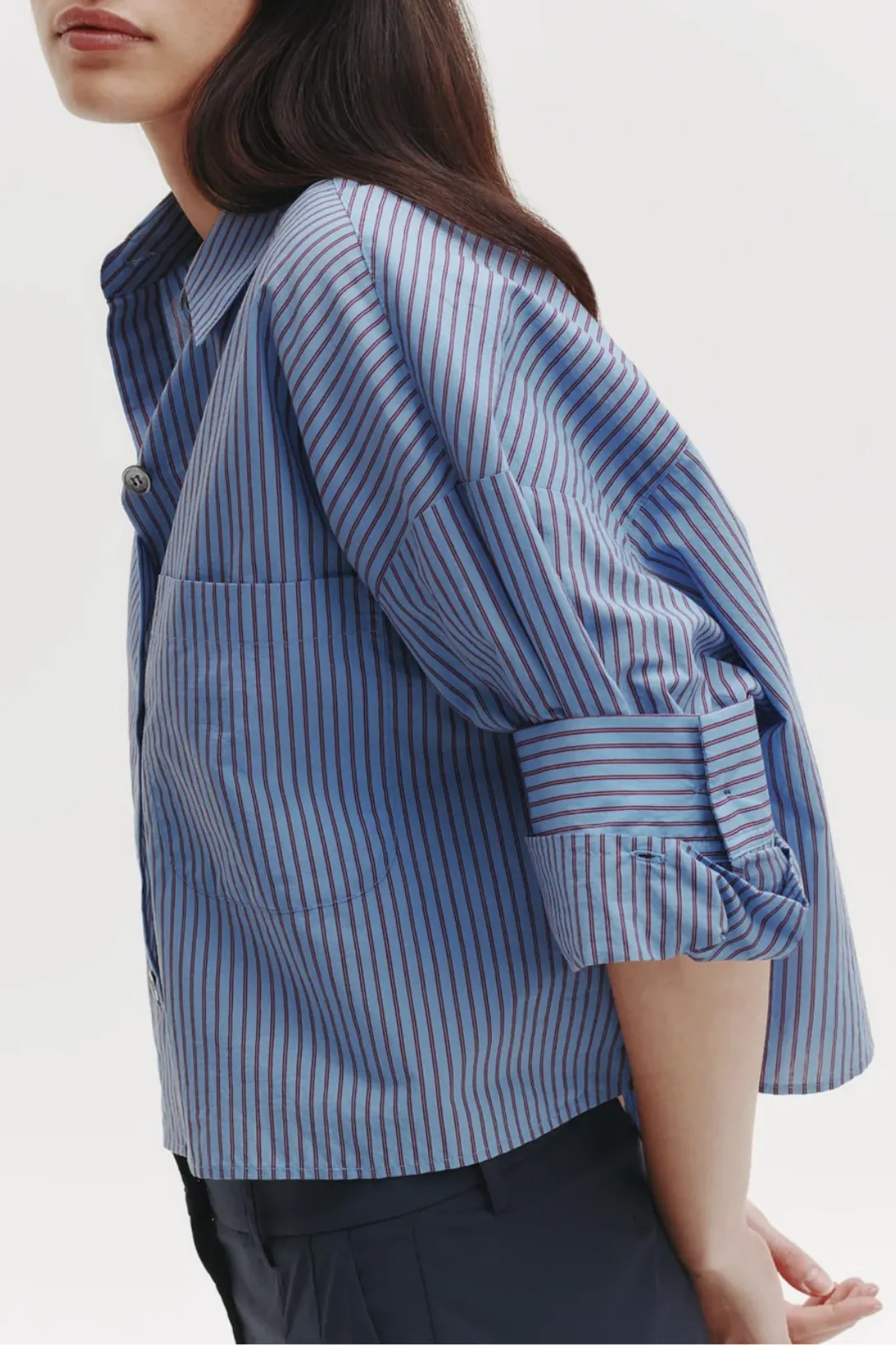 Next Ex Shirt | Blue / Wine