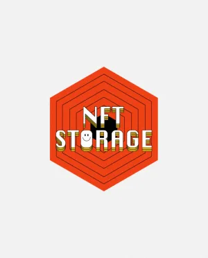 NFT.Storage Hex Sticker