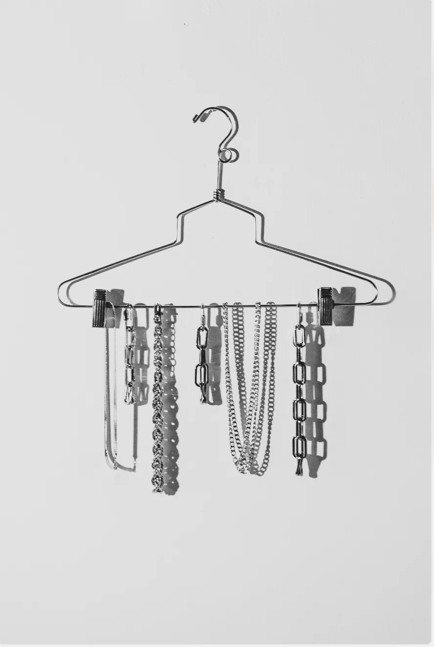 NIVA LINK NECKLACE - SILVER