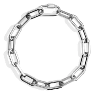 NIVA LINK NECKLACE - SILVER
