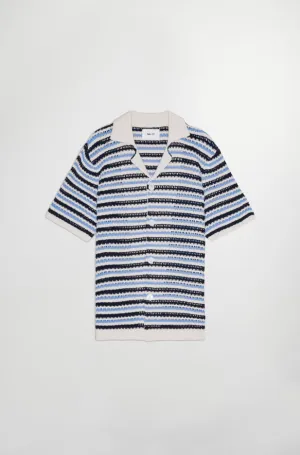 NN07 Henry 6636 Open-Collar Shirt