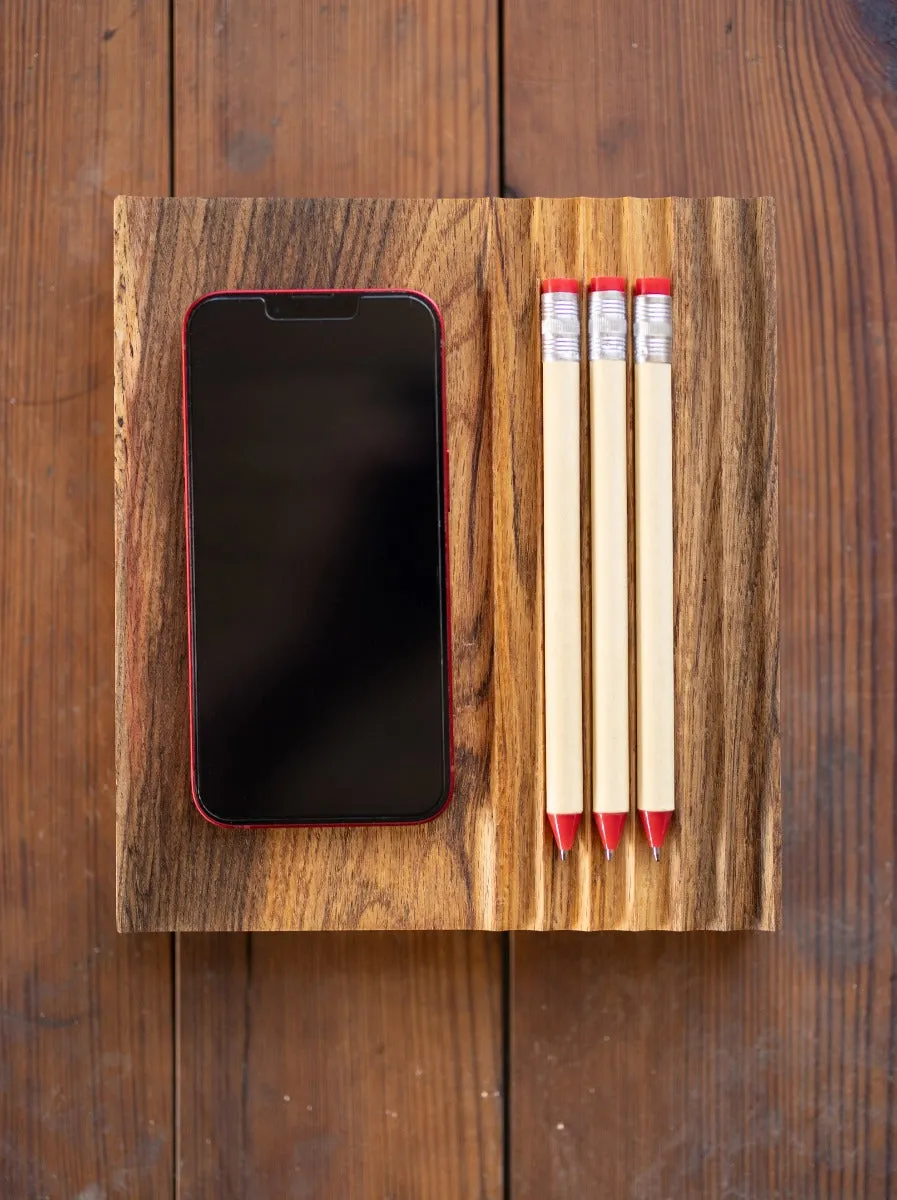Oak Phone and Pen Tray | University of Alabama
