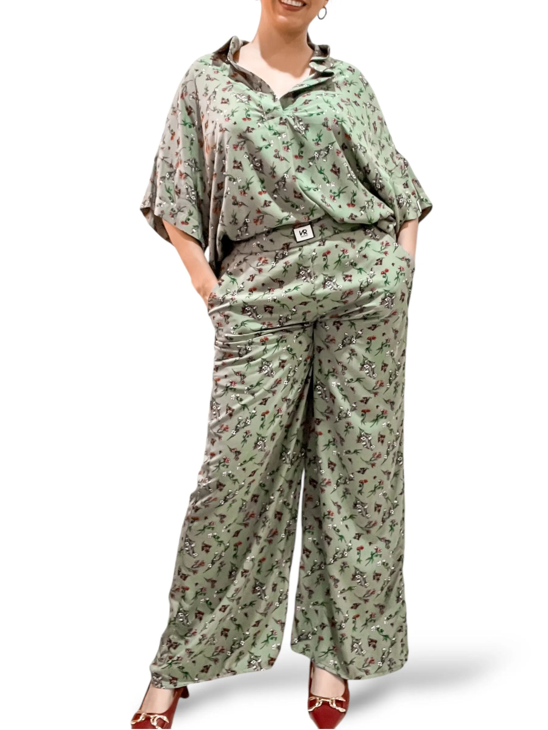 Olive green Lounge Set