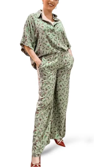 Olive green Lounge Set