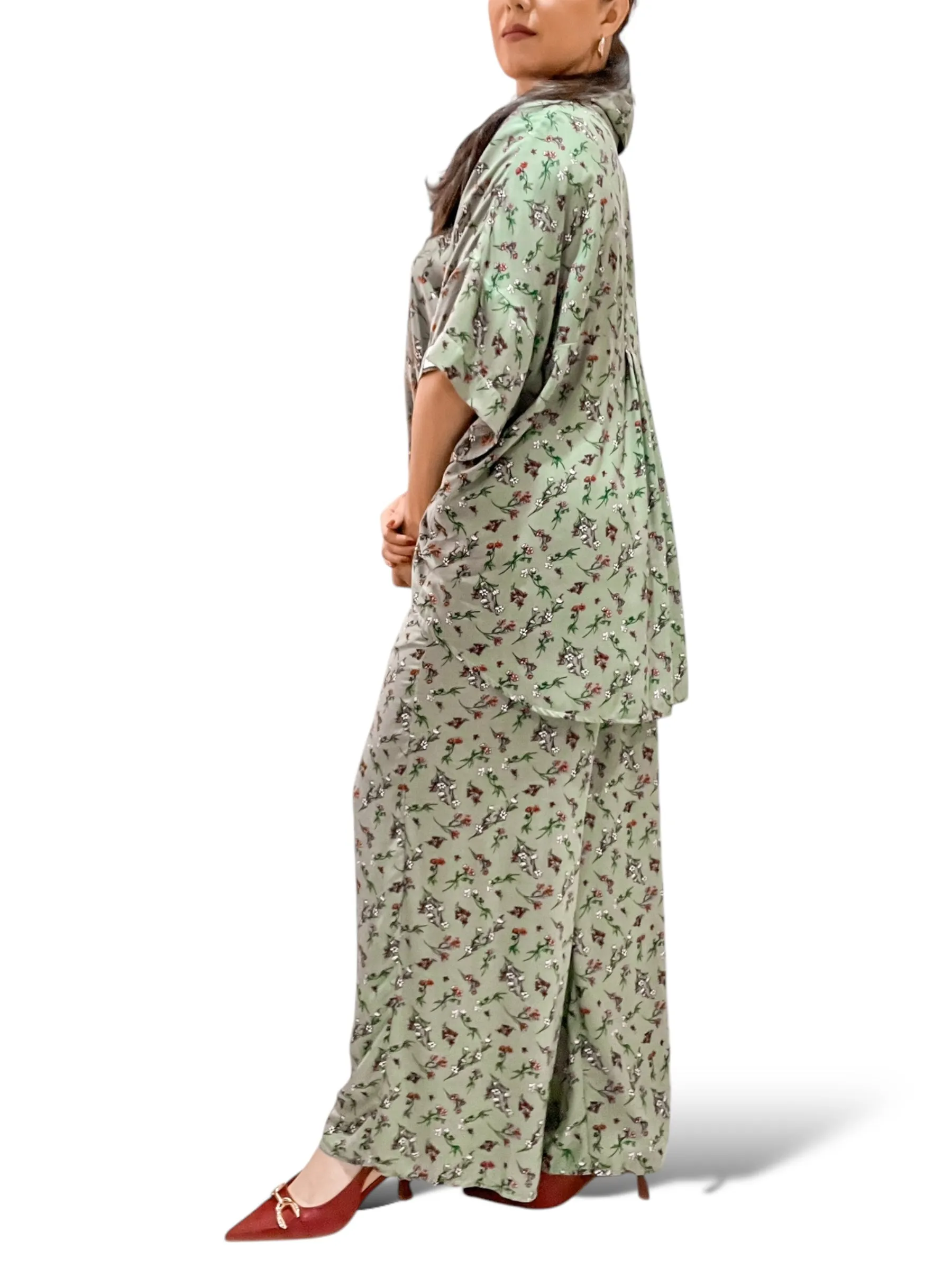 Olive green Lounge Set