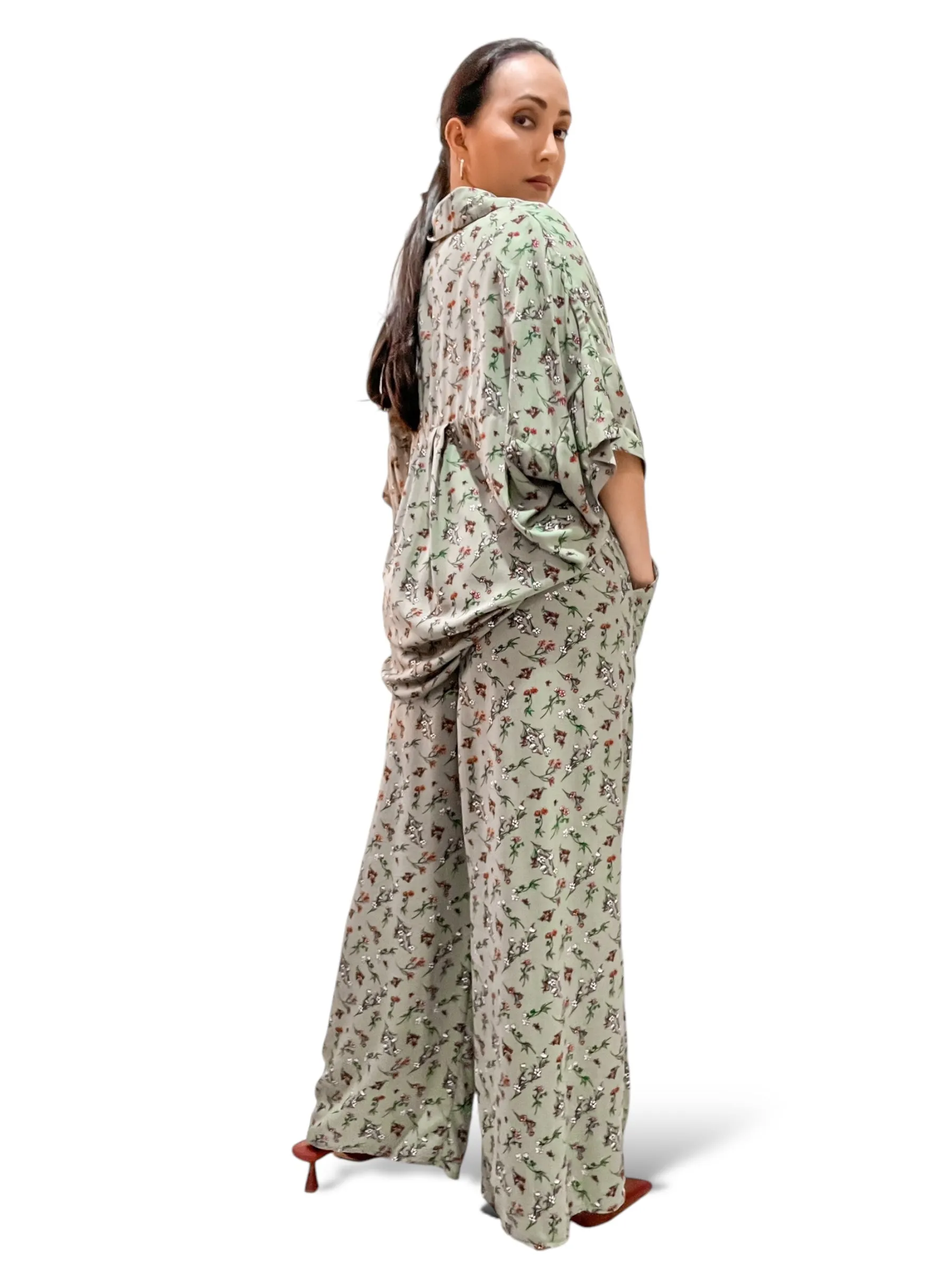 Olive green Lounge Set