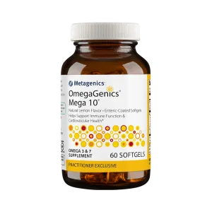 OmegaGenics® Mega 10® <br>OMEGA 3 & 7 Helps Support Immune Function & Cardiovascular Health*