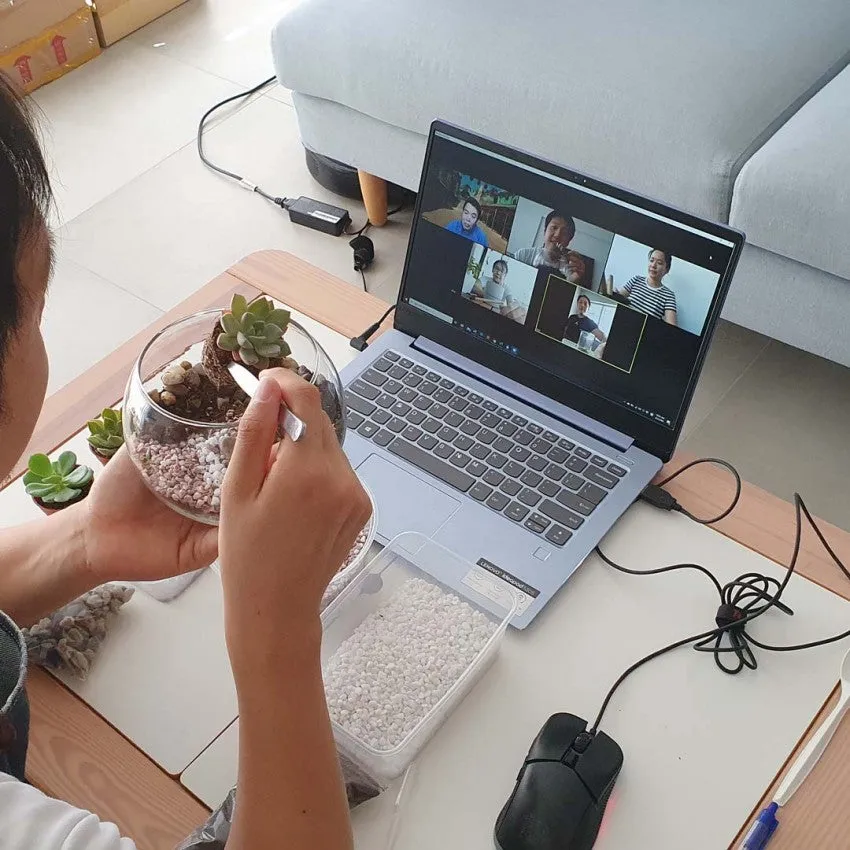 Online Corporate/Group Close Terrarium Workshop