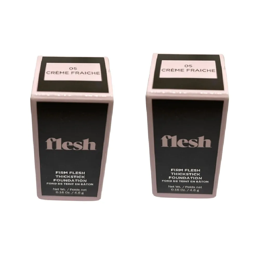 Pack of 2 flesh Firm Flesh Thickstick Foundation, Creme Fraiche 05