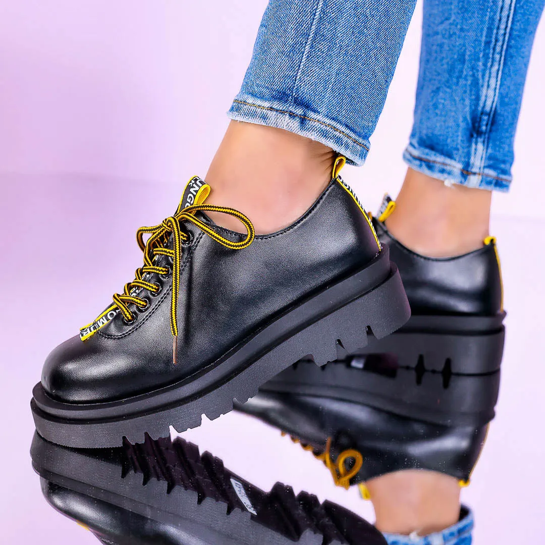 Pantofi casual Debs - Black