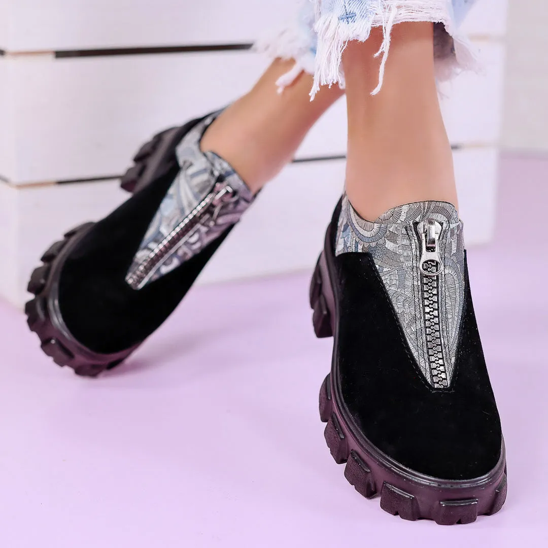 Pantofi casual Flaviya - Grey