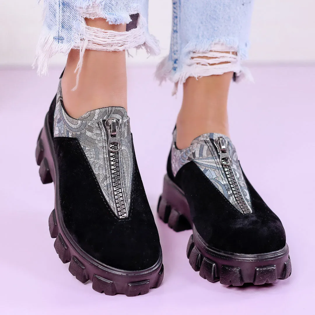 Pantofi casual Flaviya - Grey