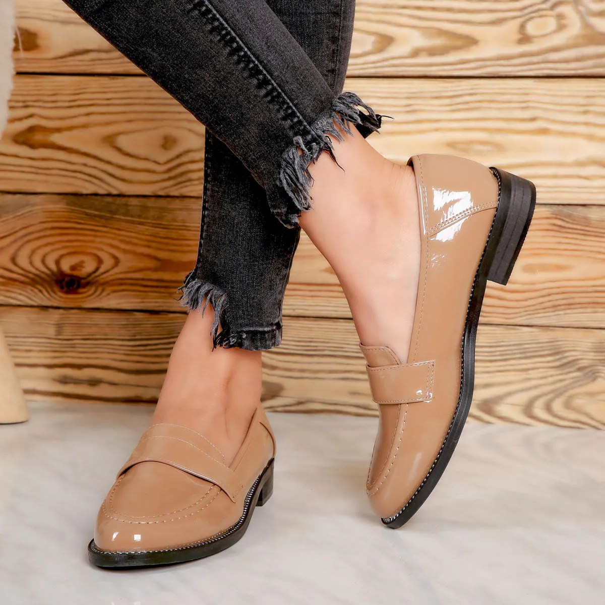 Pantofi Casual Robbie - Khaki