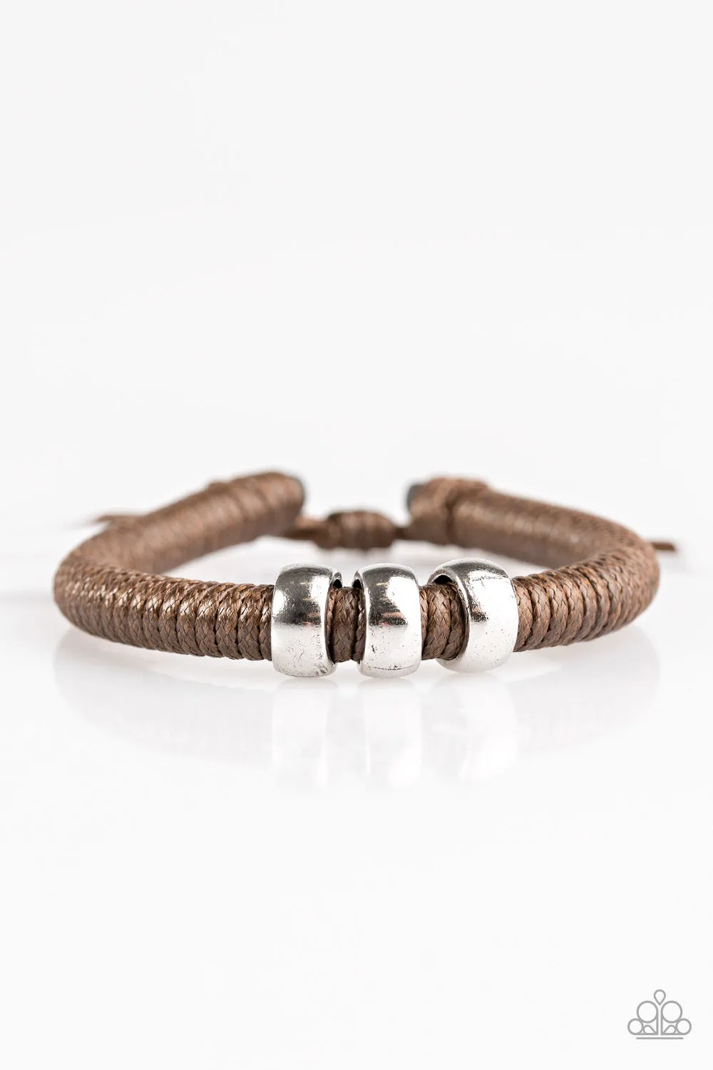 Paparazzi - One For The Trail - Brown Urban Bracelet