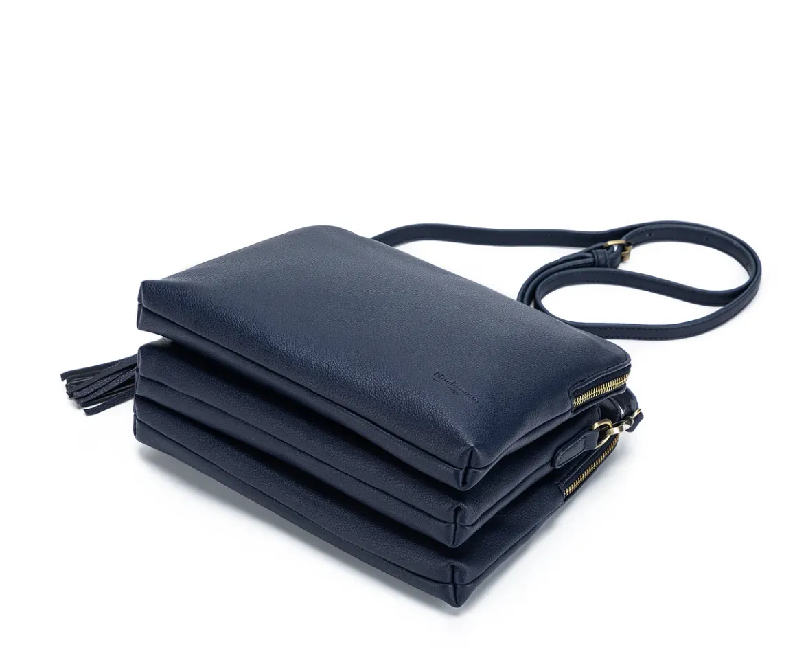 Parker Cross Body Bag Black Caviar